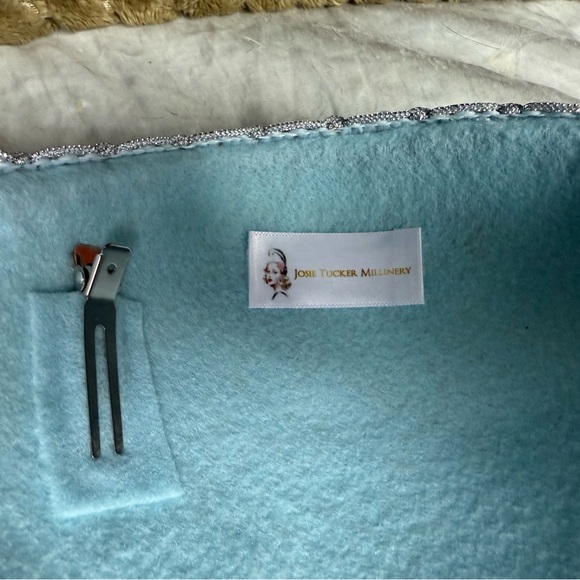 Vintage style FASCINATOR half hat Josie Tucker Millinery - Picture 6 of 11